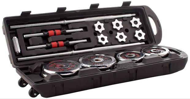 York 50kg Adjustable Dumbbells · Photo 1