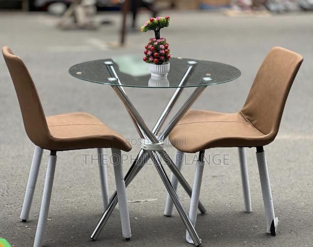 2 Seater Glass Dining Table/ Balcony Table · Photo 1
