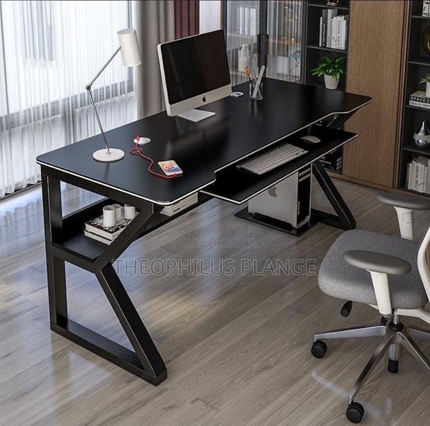 Gaming / Study Table With Keyboard Tray and Shelve · Photo 1