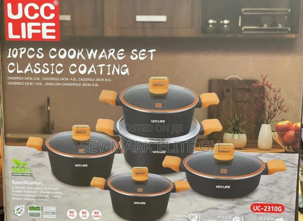 10pcs Classic Die Cast Cookware Set · Photo 2