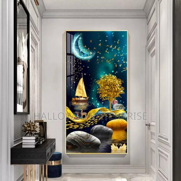 Modern Luxury Print Photo Frame Crystal Porcelain Mural Home Decor · Photo 5