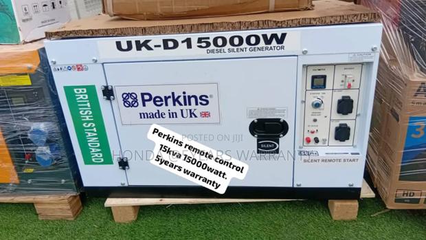 Remote Control Perkins 15kva 15000watt Diesel Generator 15kv · Photo 1