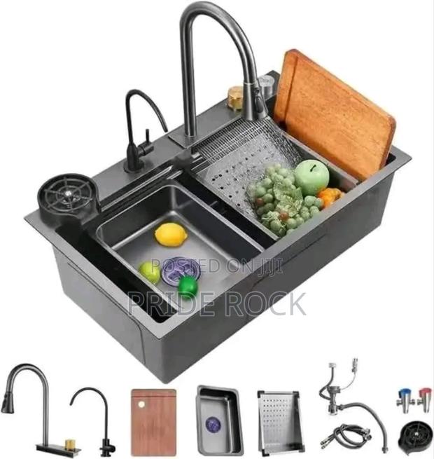 Waterfall Digital Kitchen Sink · Photo 3