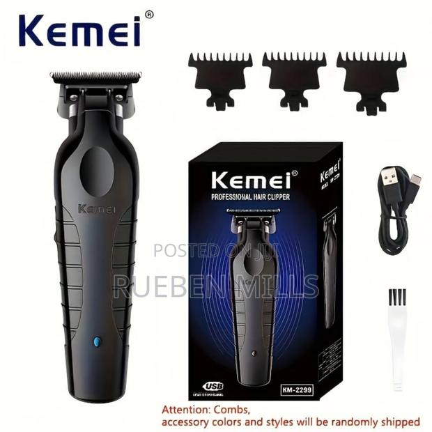 Usb Charge Port Professional Detailer Beard Trimmer Barbering Machine · Photo 4