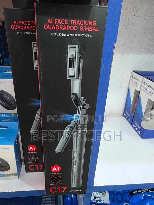 Auto Face Tracking Tripod 360 Rotation With Stand · Photo 2