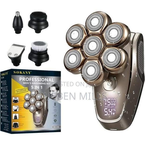 Sokany Sk-396 Seven Floating Razor Head Smoother Beard Trimmer Shaver · Photo 1