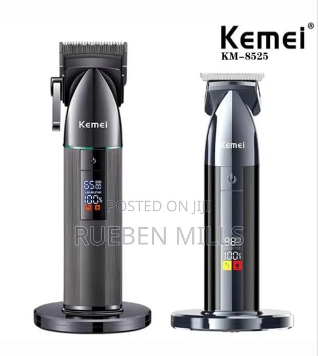 Black Two In One 2 In 1 Combo Kemei Haircut Barbering Skin Machine · Photo 3