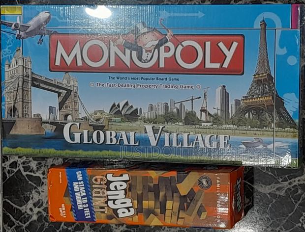 Monopoly + Jenga Game Combo · Photo 1