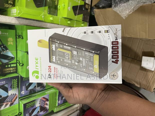 Iyke 40,000mah Power Bank, Model Sp-224. · Photo 1