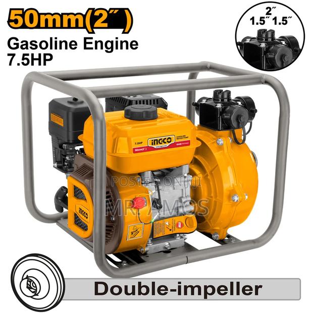 2 Inches Gasoline High Pressure Water Pump With 7.5hp Engine - Gwp201h · Photo 1