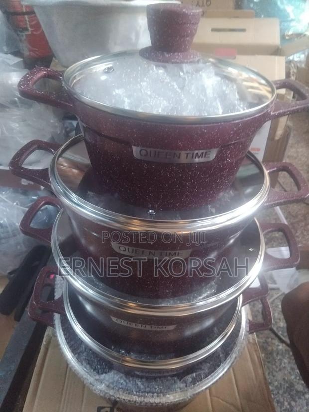 5 Sets Quality Queen Time Nonstick Cookware · Photo 2