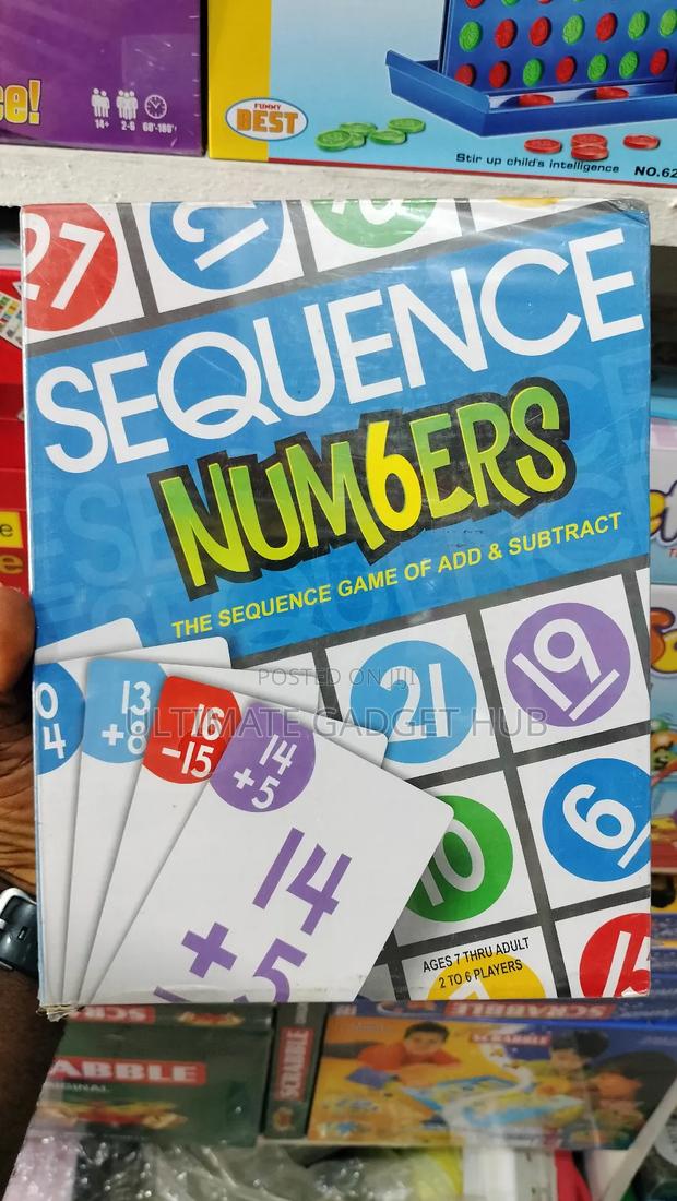 Sequence Number Board Game · Photo 1