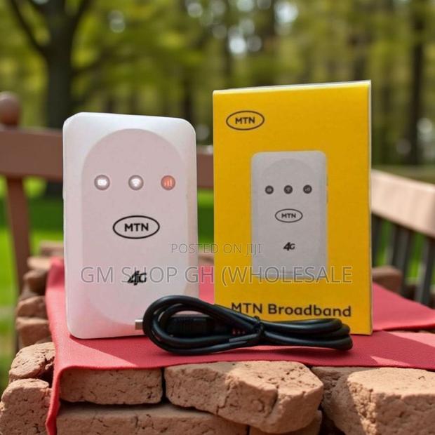 Zte MTN 4g Universal Pocket Mifi-White (46445) · Photo 1