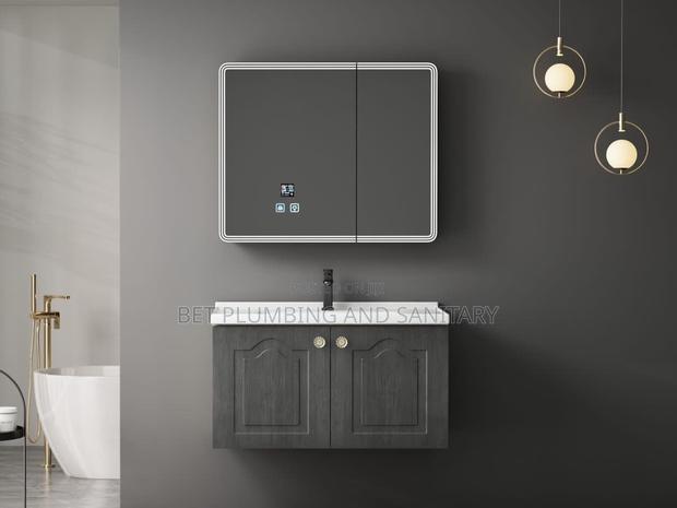 Imported Led Cabinet Basin and Mirror Complete_cabinet Basin With Tap · Photo 1