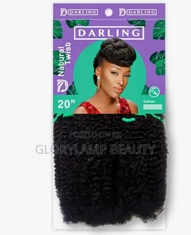 Darling Natural Twist Kinky Hair Extension – 20 Inches · Photo 1