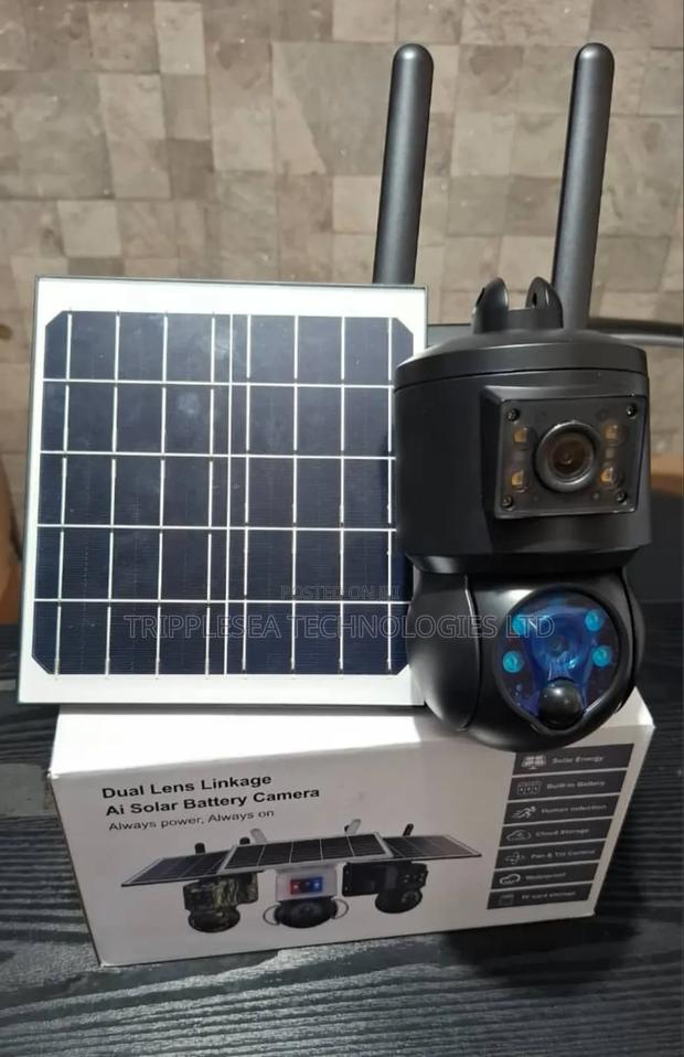 Tripple Len Ai Solar Camera St-535-6m -Wifi · Photo 1
