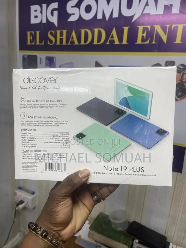 New Discover Note 19 Plus 512 GB Black · Photo 7