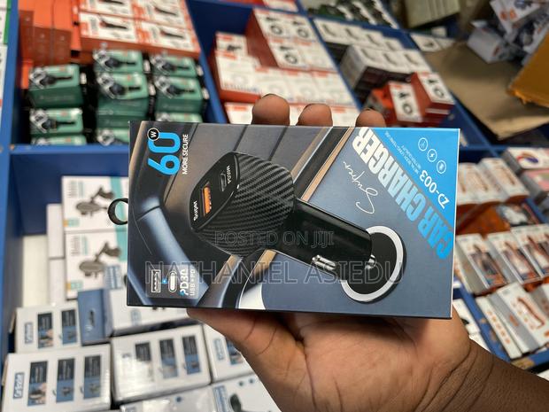 Ab-Cc-69w Car Charger With Dual (Type C 20w+Type a 3.0a) Black · Photo 1