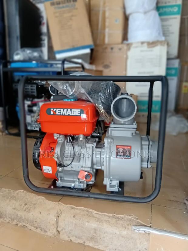 Kemage Machinerys Waterpump Gasoline Powered · Photo 1