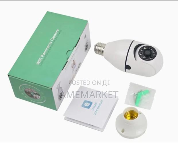 Wifi Bulb Camera Wireless Cctv Monitor. Night Vision · Photo 1