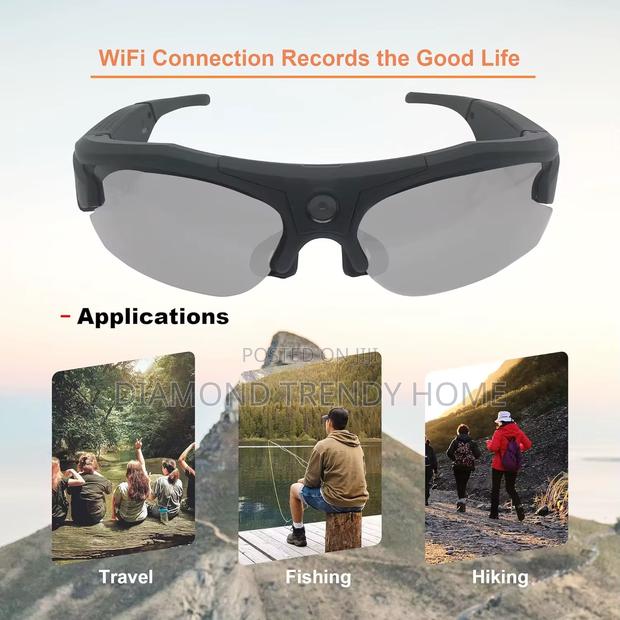 Smart Sunglass With Video Camera and Ear Piece. · Photo 2