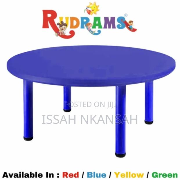 Children Round Plastic Table Only Chairs Not Included · Photo 3