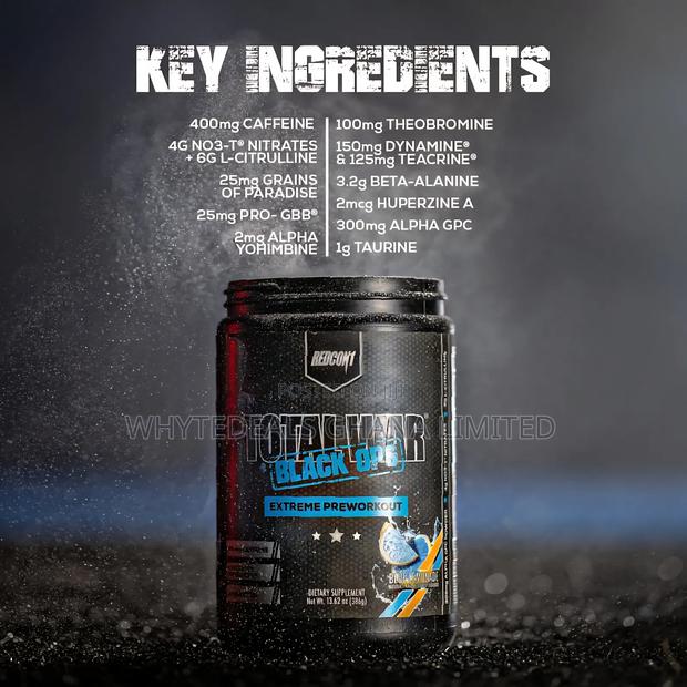 Unleash Strength With Total War Black Ops Pre-workout |Caffeine| Focus · Photo 2