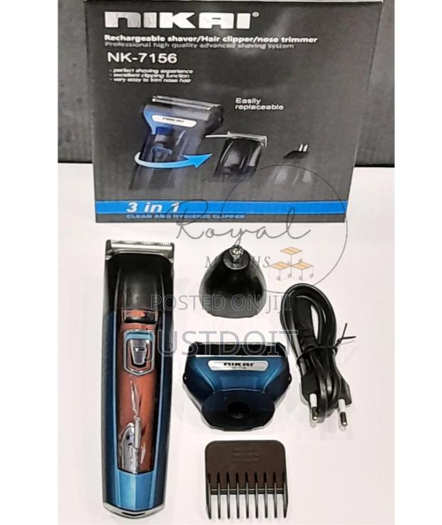 3-in-1 Rechargeable Shaver / Trimmer · Photo 1
