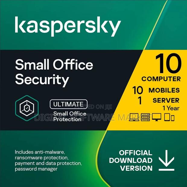 Kaspersky Small Office Security for 10 Devices + 1 Server for 1 Year · Photo 1