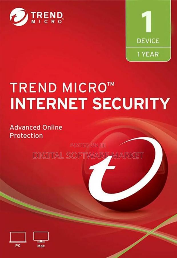 Trend Micro Internet Security 1 Device 1 Year Windows/Mac/Android/Ios · Photo 1