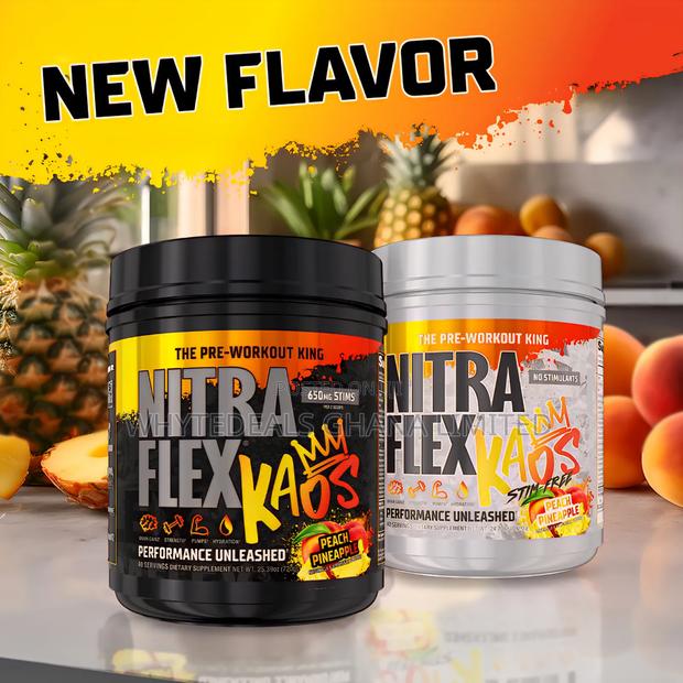 Pre-workout King| Nitraflex Kaos For Explosive Energy| Pump| Strength · Photo 2