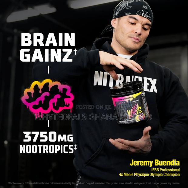 Pre-workout King| Nitraflex Kaos For Explosive Energy| Pump| Strength · Photo 7