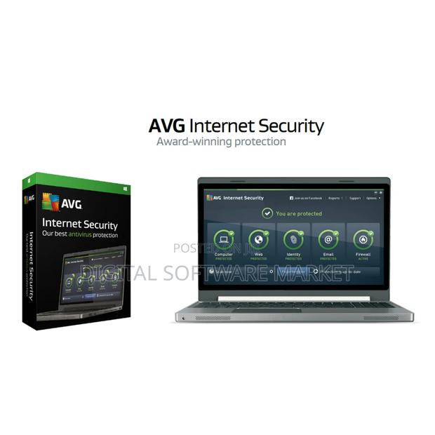 Avg Internet Security 5 Devices 1 Year Windows/Mac/Android/Ios · Photo 1