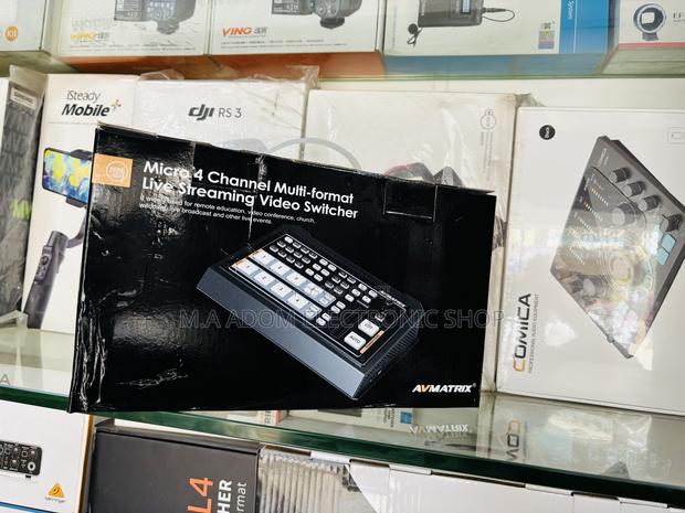 Avmatrix Mico 4 Channel Multi Format Video Switcher · Photo 1