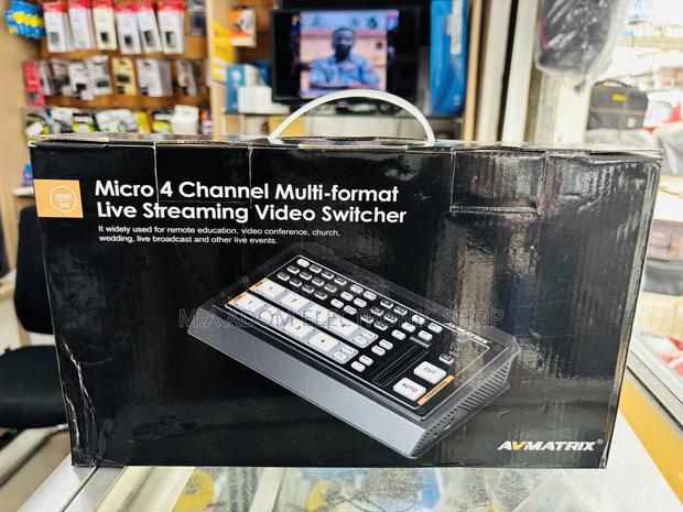 Avmatrix Mico 4 Channel Multi Format Video Switcher · Photo 2
