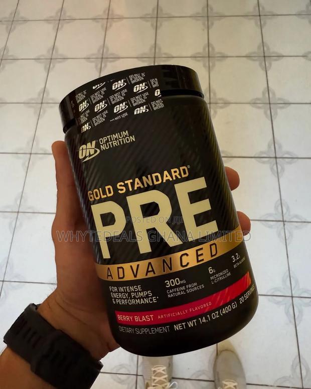 Unlock Strength With Gold Standard Advanced Pre-workout|Intense Energy · Photo 1