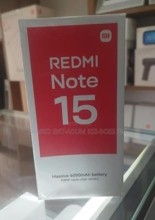 New Xiaomi Redmi Note 15 128 GB Black · Photo 1