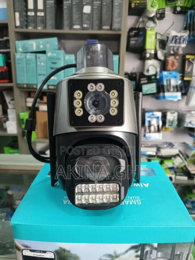 Ultra Wifi Dual Lens 6mp Smart PTZ Full Color Camera · Photo 3