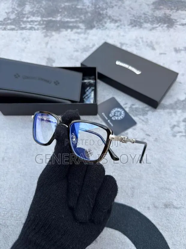 Chrome Heart Plain Frame Glasses · Photo 1