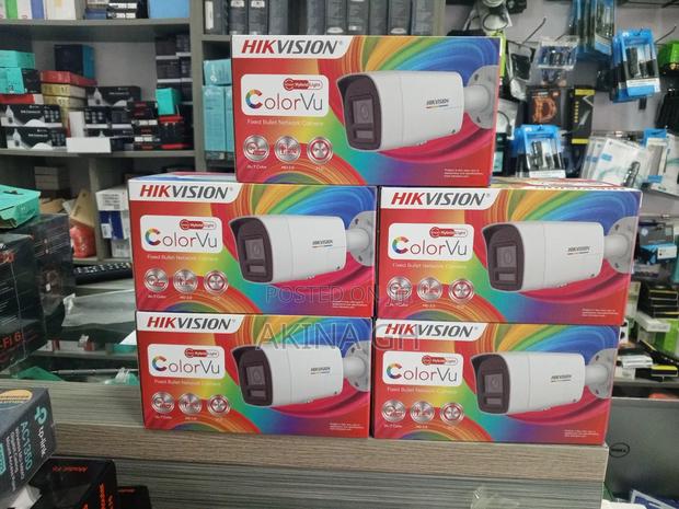 Hikvision 4mp 2 Way Audio Colorvu Ip Camera Ds-2cd1047g2h-Liuf/SRB · Photo 1