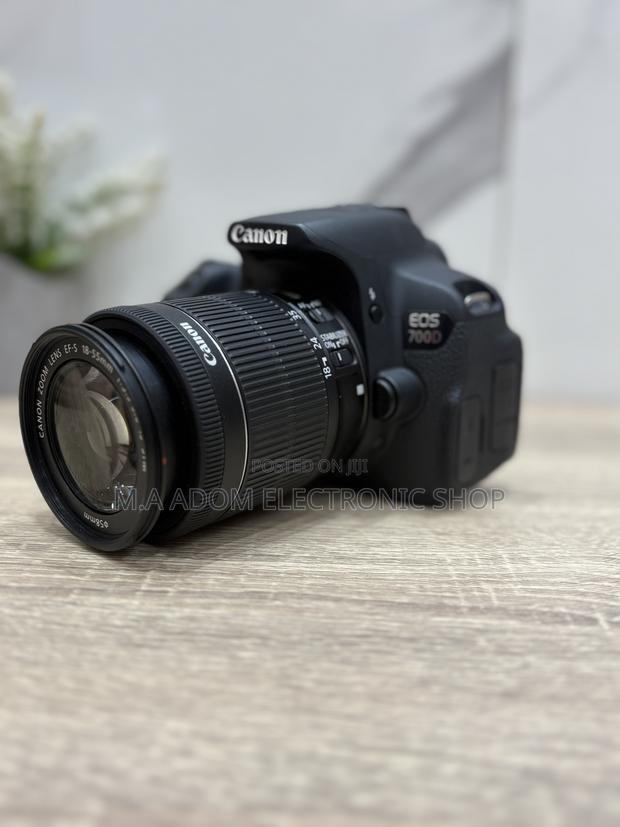 Canon 700d Camera With Lens 18-55 Mm Lens · Photo 1