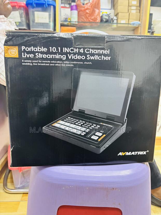 Av Matrix 10”4 Channel Videos Switcher · Photo 1