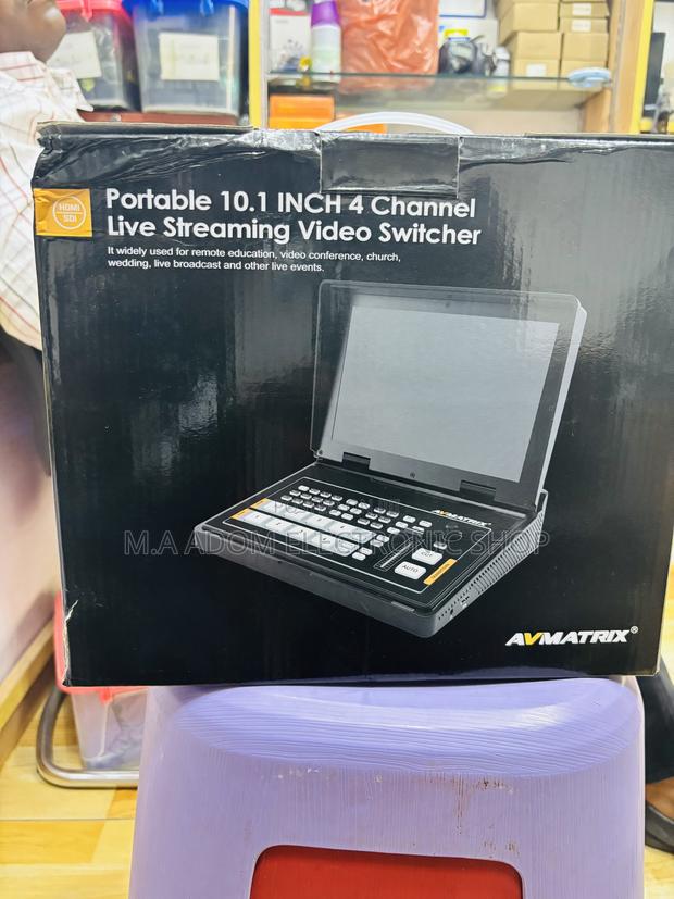 Av Matrix 10”4 Channel Videos Switcher · Photo 2