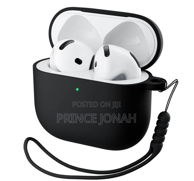 Liquid Silicone Airpods 4 Case(2024) With Lanyard · Photo 1