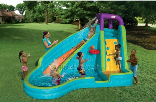 Little Tikes Slum N Curve Bouncy Castle 426.72 (L)274.32 (W) 214cm (H) · Photo 1