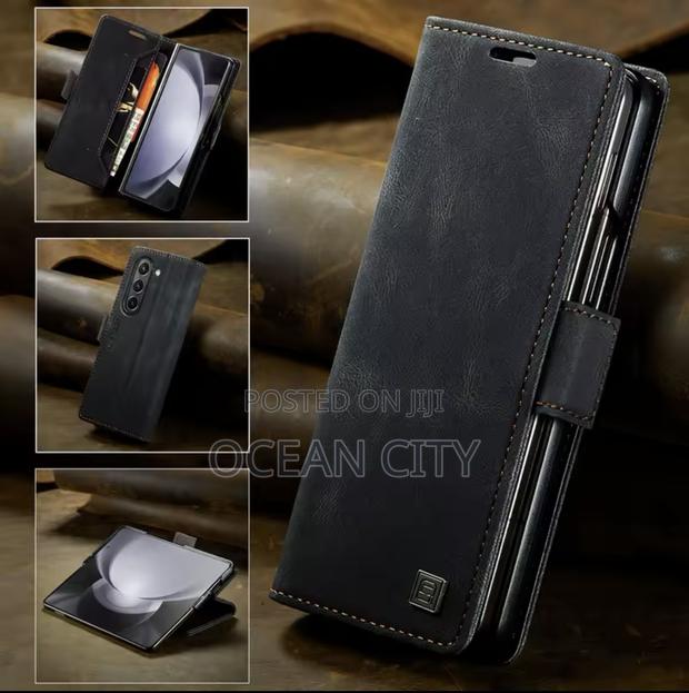 Leather Case for Samsung Galaxy Fold 4, 5, 6, 7 · Photo 4