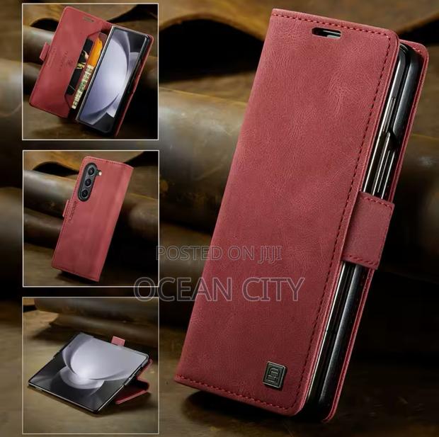 Leather Case for Samsung Galaxy Fold 4, 5, 6, 7 · Photo 3