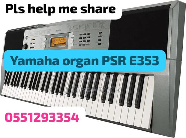 Piano Organ Yamaha PSR E353 Keyboard · Photo 2