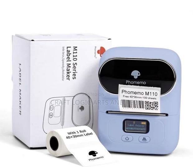 Phomemo M110 Thermal Printer Label Maker Mini Printer · Photo 1