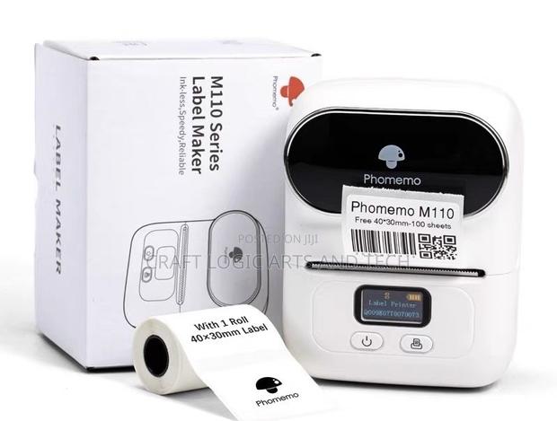 Phomemo M110 Thermal Printer Label Maker Mini Printer · Photo 2